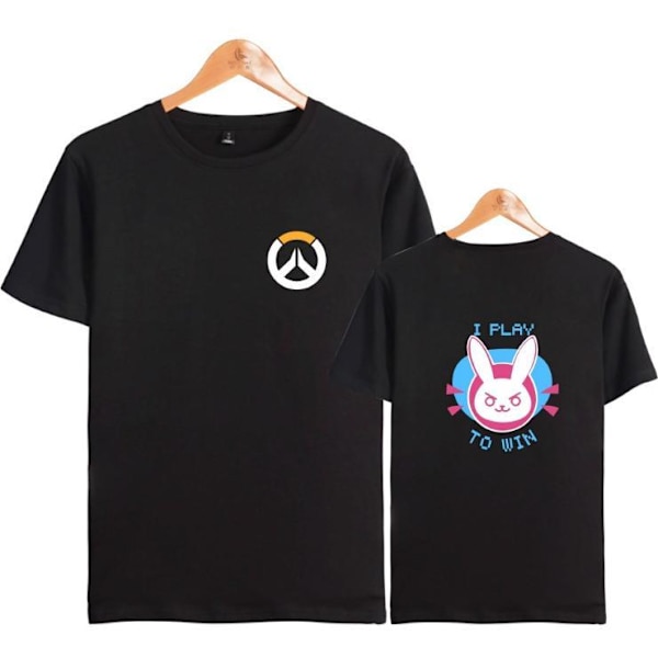 Ny model Overwatch T-Shirt Svart (Storlekar XXS,XS,S, M) Black S