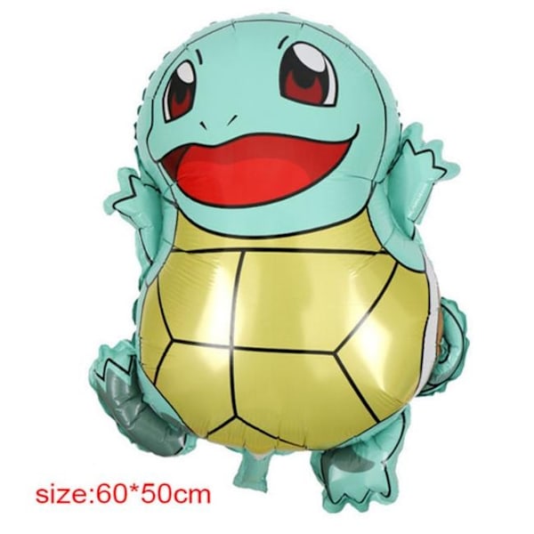 5 Pack Pokemon Pikaqiu Aluminiumballong FOLIE BALLONG 50-60 CM