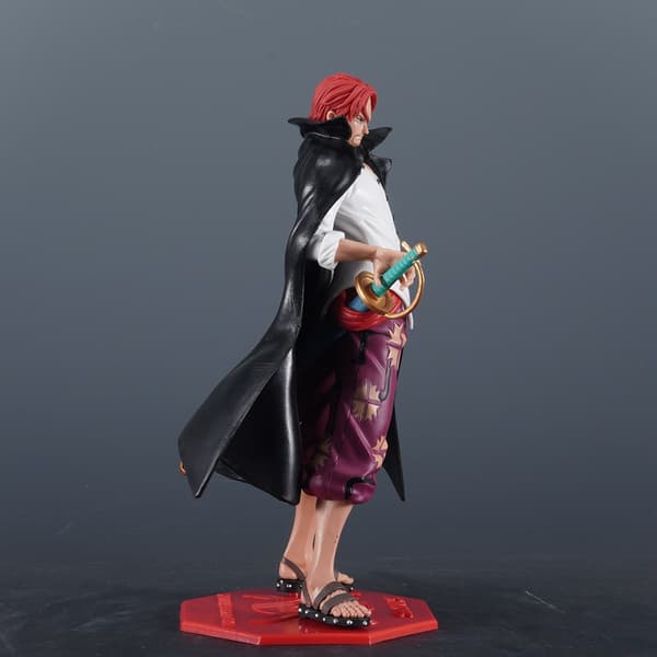 24,5 cm One Piece Shanks & Luffy PVC-figur - Samlarbar Anime Staty Present Shanks