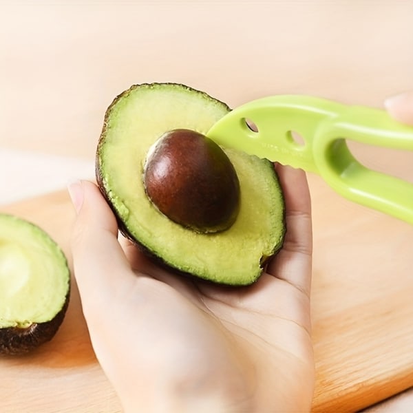 3 I 1 Praktisk avocado -skrælsholdbar multifunktionel knivskærer