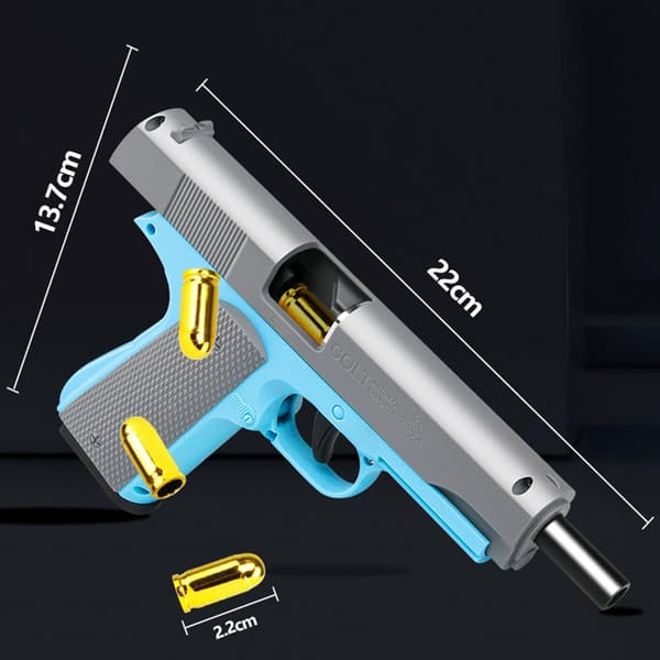 3D-printet Gravity Legetøjspistol-model - M1911 & Desert Eagle Design til fidgeting og stresslindring Style-7