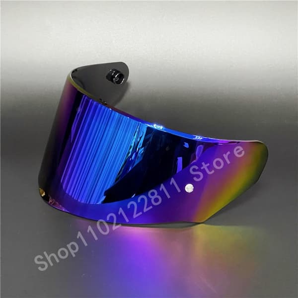 Visirer til LS2 FF320 Stream FF353 Rapid FF328 FF800 Motorcykelhjelm Original Erstatning Ekstra Linse Sort Iridium Sølv Rainbow