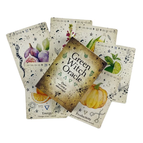 Tatuering Tarotkort Divination Deck Engelska versioner Edition Oracle Board Spela INK Bordsspel för fest TT176