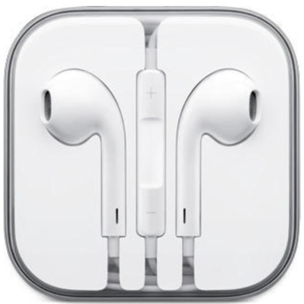 hörlurar Headset, iPhone med volymkontroll, 3.5mm, Bra kvalitet 3884 |  Fyndiq