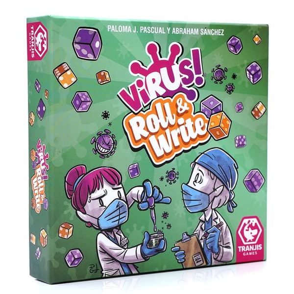 Game Factory Virus! Virus! Roll & Write 、 Virus Halloween 、 Virus! 2 Evolution Expansion ，juhlapeli hauskanpitoon Family Gam Virus Evolution