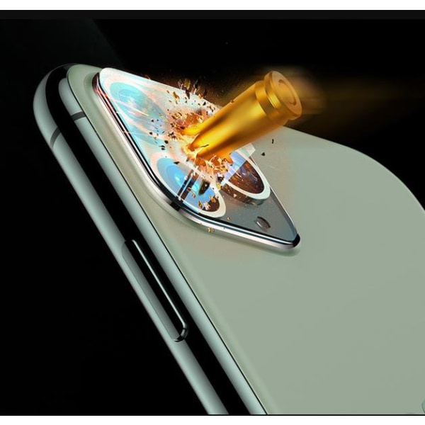 2 stk iPhone 11, 11 Pro, Pro Max kamera skærmbeskytter i hærdet glas Till iPhone 11 