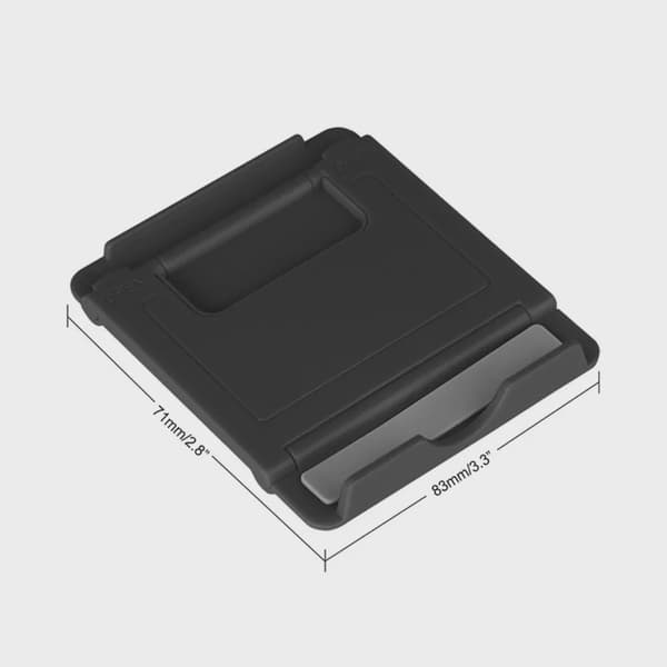 Smartphone Holder Bordstativ Universal Foldbar Beslag til iPad iPhone Samsung Xiaomi Huawei White
