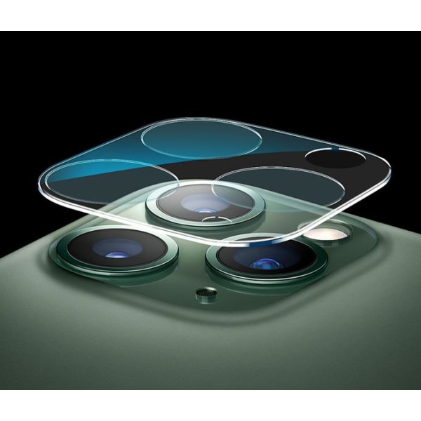 2 stk iPhone 11, 11 Pro, Pro Max kamera skærmbeskytter i hærdet glas Till iPhone 11 Pro, Pro Max