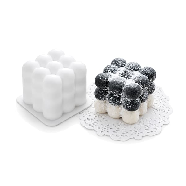 DIY Silicone mold Candle, Plaster Candle, 3D Rubik's cube