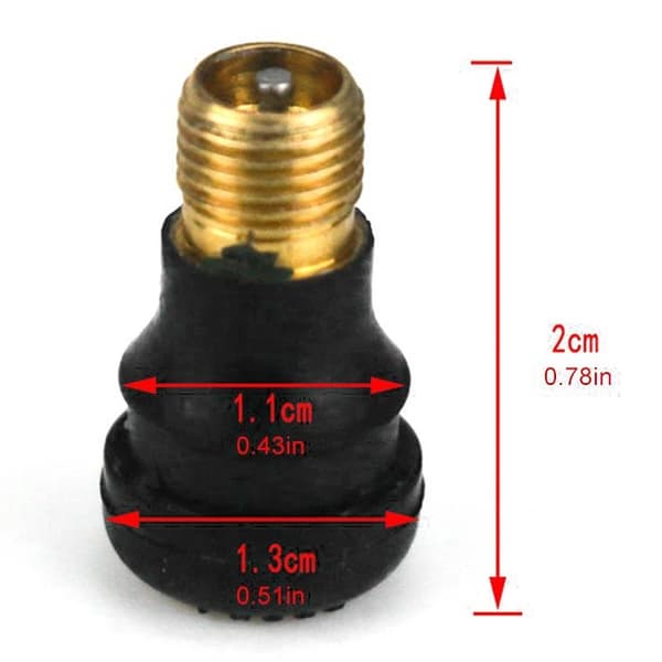 Tubeless Vacuum Luftventil til Ninebot Max G2 G30 G30D G65 Xiaomi M365 1S Scooter 2 PC