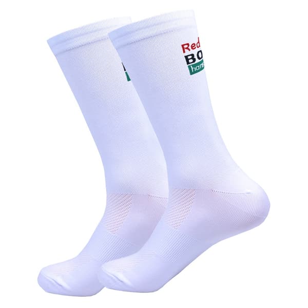 Vita UAE FDJ Team Cykelstrumpor Lätta Mesh MTB Halkfri Kompression Unisex Löpning MULTI Size One Size