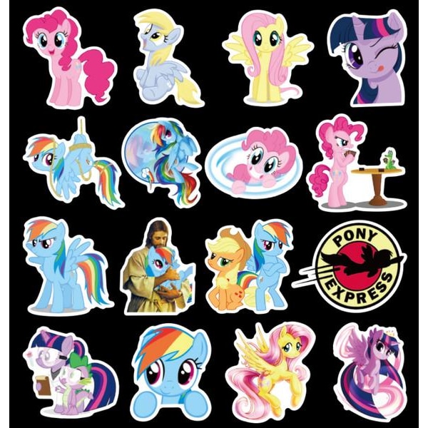 50 Pack My Little Pony Stickers Stickers