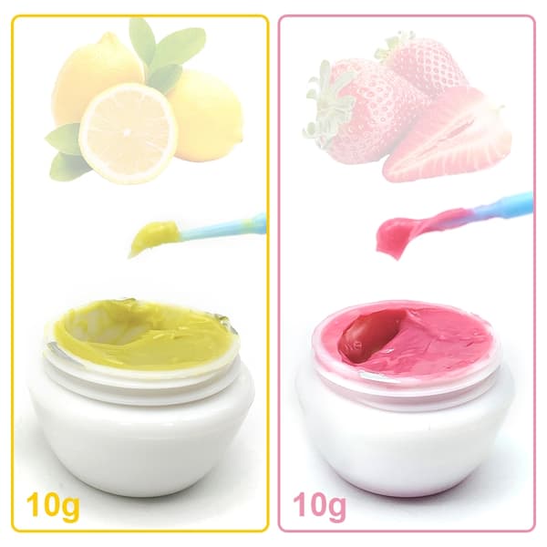 NATUHANA Øjenvippelimfjerner Hurtig aflæsningsadhæsive Professionel cremefjerner til øjenvipper de pestaña Makeup Tools 10g - Lemon