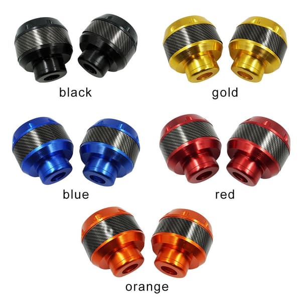 Aluminiumlegering Stötsäker Slider Cups Elscooter Kraschskydd Tillbehör red