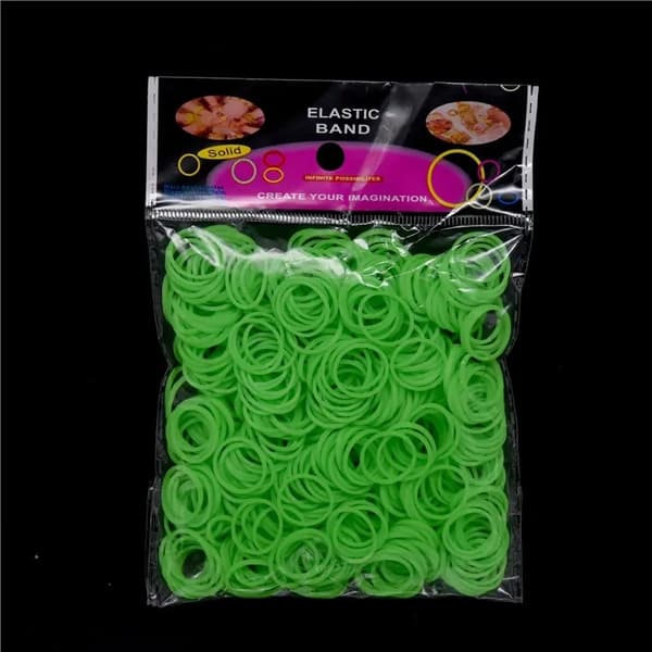 Premium Loom gummibånd genopfyldningssæt til børn - DIY armbåndsfremstillingsgave til børn 600pcs