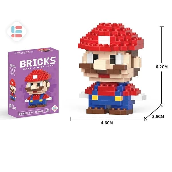 Disney Stitch Building Blocks Leksak - Pikachu & Anime karaktärsmodeller för barn - perfekt present! Eeyore No Box