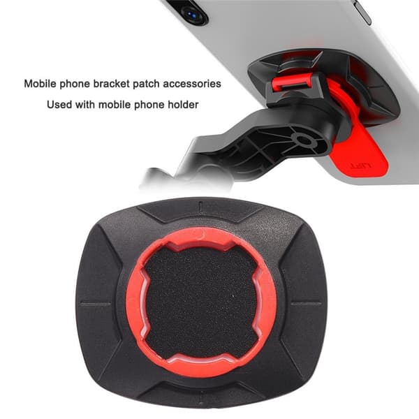 Motorcykel Telefonholder Støddæmper Vibrationsdæmper Anti-ryste Cykelstyrholder 2 pcs patch