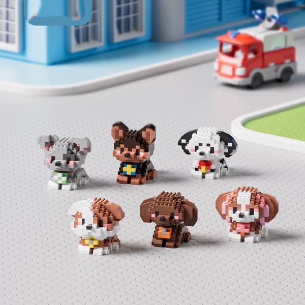 Cat Building Block Leksaksset för flickor 8-10 år - Pedagogisk mini byggpresent K316-258pcs-no box