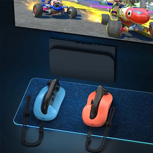 Til Switch 2 Sport Tilbehør Gaming Controller Mus Joystick Håndholder Racing Rat Håndledsbenstropper til NS 2 Switch 2 kit 17-1