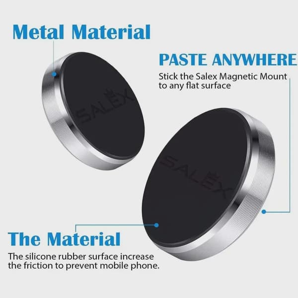 Magnetisk Bilholder Universal Dashboard Mount til iPhone Xiaomi Huawei Samsung Gold-Rotate
