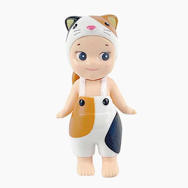 1/2/4/6/9ST Slumpmässigt Skicka Katt Blindlåda Katter Livet Actionfigurer Leksaker Prydnadsföremål Dockor Fläktar Barn Julklappar 4pcs-random