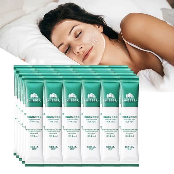 30 stk Collagen Real Deep Mask – Collagen Sheet Face Overnight Mask