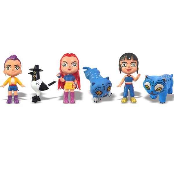 Anime Kpop Demon Hunter Figurmodellleksak - Spelbordsdekor och samlarpresent för barn 12pcs 1 set