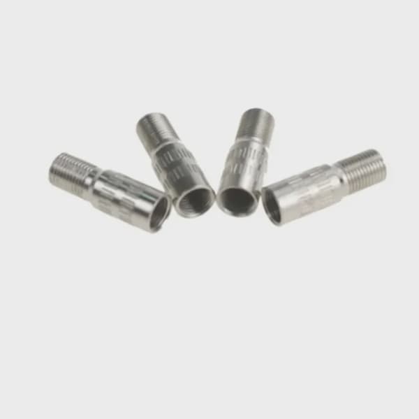 Förlängningsluftventil för Xiaomi M365/1S/Pro/Pro2 Mi3 Max G30 Uppblåsbart munstycke för framhjul silver39mm
