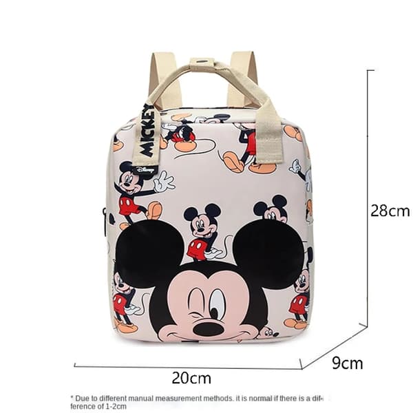 Disney Co-branded Super Store Barnryggsäck Mickey Mickey Diverse tecknade axelväskor Tillbaka-till-skolan-presenter för barn D