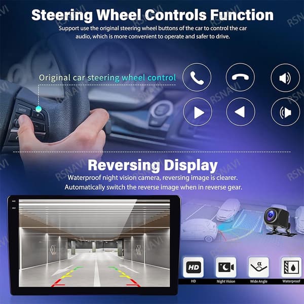 Android 15 Bilradio För Kia Sorento 3 2015 2016 2017 2018 Multimedia BT GPS 5G WIFI Navigation 4G 2K 8G-256G CAM DVR