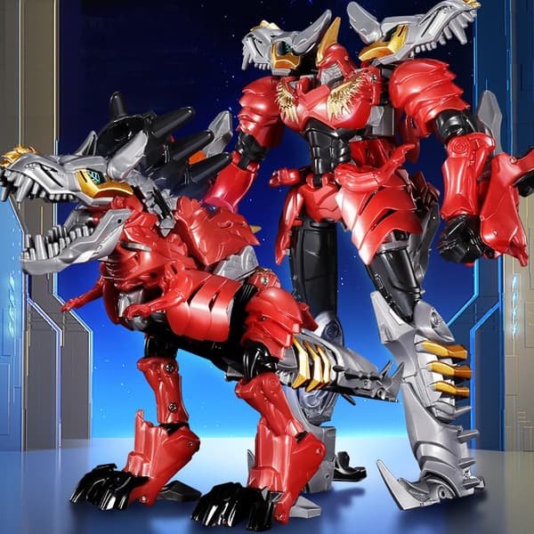 Transformering af robotbillegetøj - tank-, fly- og dinosaurmodeller til drenges fødselsdagsgaver Robot 3