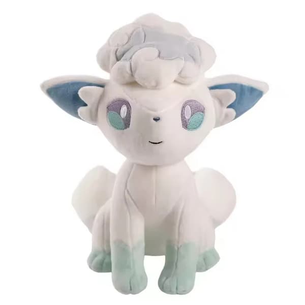 Shiny Ninetales Vulpix Plys Legetøj Udstoppede Dyr Charizard Spil til samlergave, Bløde Plys tegneseriefigur 20-30 cm 25cm