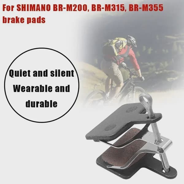 Bromsbelägg för KuKirin G2 Master G4 Smart KUGOO Kirin G3 PRO Elscooter Skivbromstillbehör 4pairs black