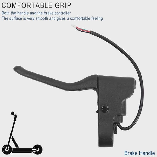 Bremsegreb til Ninebot MAX G30 & Xiaomi M365 1S Pro 2 El-løbehjul Aluminiumlegering black