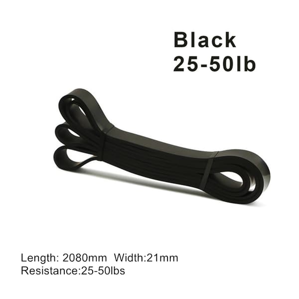 Latex Stretch Resistance Band Expander Elastiska band för Sport Pull Up Assistance Band Hemträning Pilates Gym Utrustning HANDLE