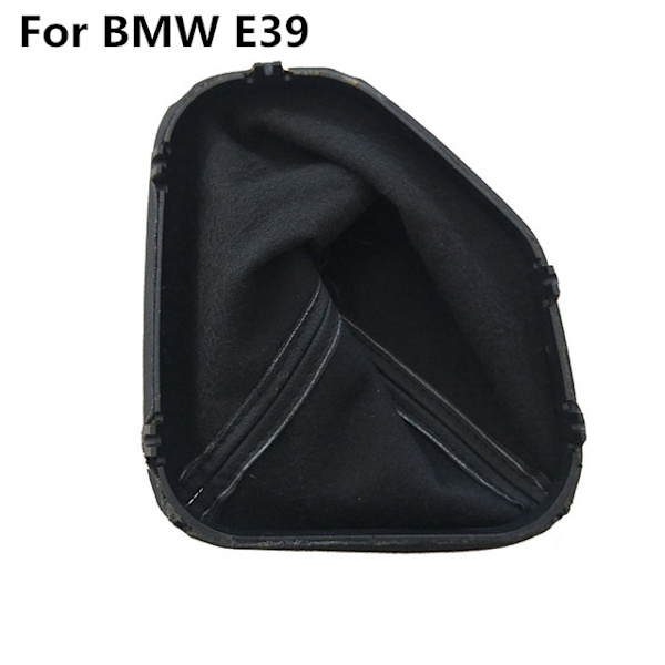 Læder gearstangsknap Gaiter Boot Cover Frame Lever Shifter Krave Til BMW E36 3-serie E30 E34 E39 E81 E82 E87 E88 For E39
