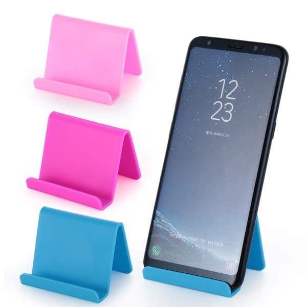 Telefonholder til mobil, smartphone, tablet, skrivebordsmontering, bærbar mobiltelefonholder til iPhone 14 13 red