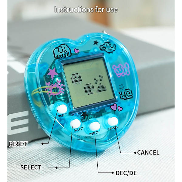 Nostalgic Handheld Virtual Pet Game Console - Elektroniska digitala djur för barn 6