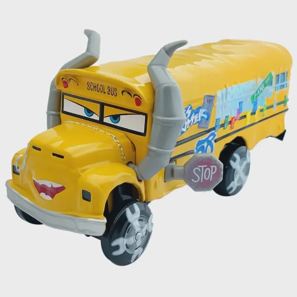 Bil Pixar Bilar 3 2 Dinoco Lightning McQueen Damage Chick Hicks Luigi Leksak Original Metallmodell Fritter Flygplan Racing Barnpresent 38