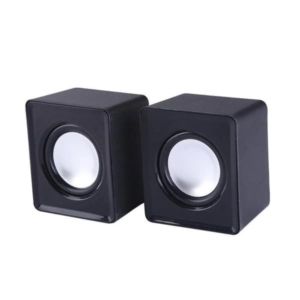 Minihøjttaler til computer, pc, bærbar computer, stationær, Caixa De Som, lydboks, musiklydsystem, søjle, Coluna, stereoanlæg, Bocina Acoustics White
