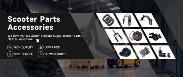 Reservdelar till Xiaomi Mijia 4Pro elscooter Rubber Display Cover