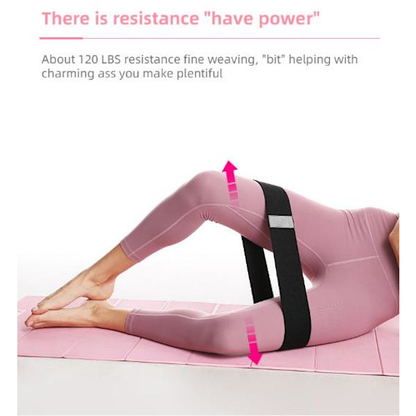 Hip Trainer Resistance Bands Exercise Bands 3 Pack