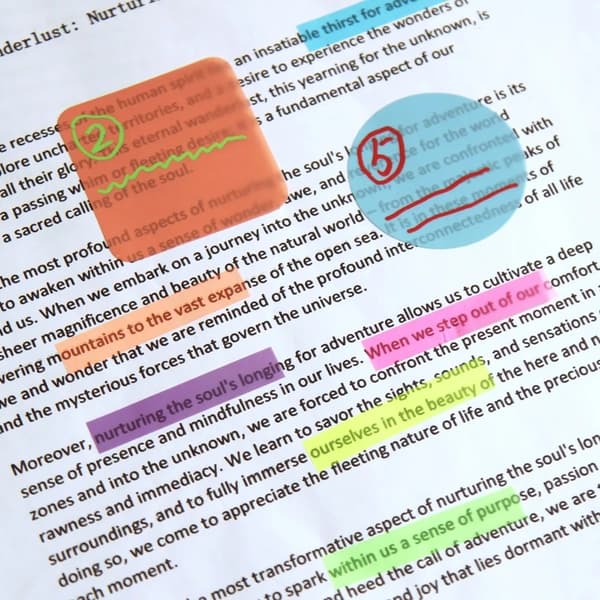 200-3600Sheets Transparent Index Creative Memo Pads Office School Paper Self-adhesive Stickers Posted It Sticky Note Pads 1200 Sheets