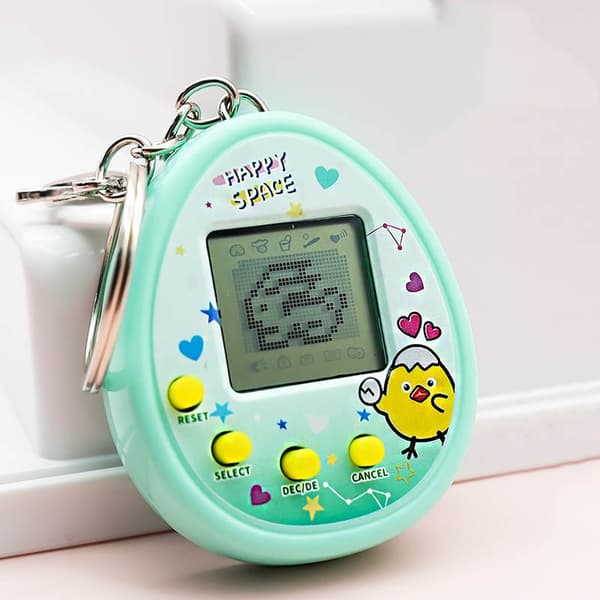 Digital elektronisk husdjursleksak för barn - Pixel Screen Virtual Animal Game Machine 1