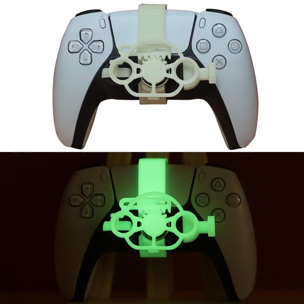 Gamepad Ratt Mini 3D-utskrift för PS5 och PS5 Slim spelkontroll, extra reservtillbehör 3