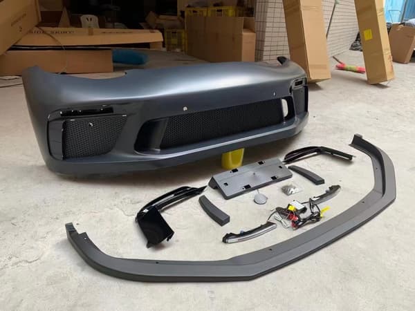 Fabriks direkte PP GT3 stil Karosserisæt Forkofanger Forlæbe Til Tesla Model 3