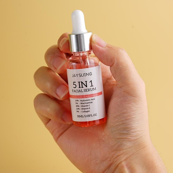 5 In 1 Fade fine linjer Firming Face Serum Moisturizing brightning Vitamin