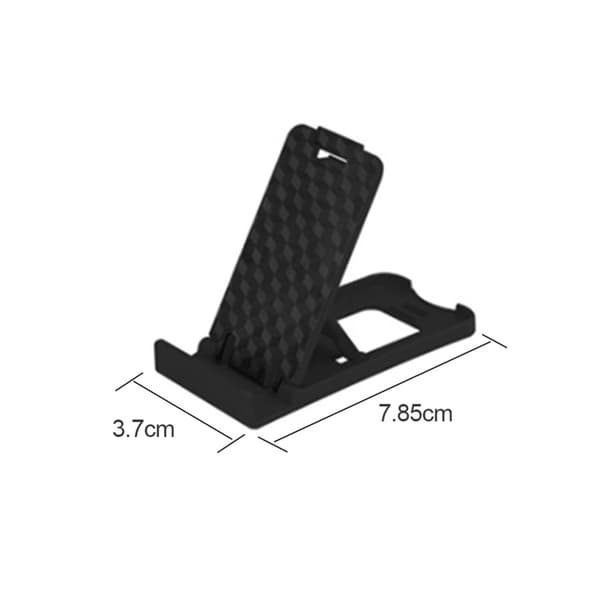 Sammenklappelig universel telefonholder til iPad iPhone Samsung Xiaomi Huawei Black