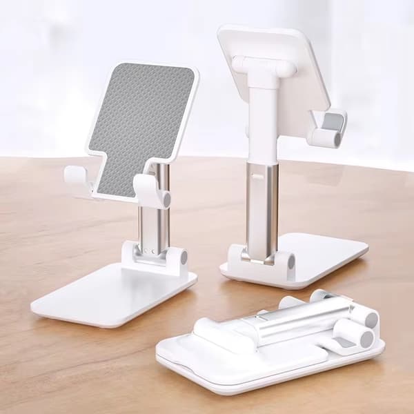 Justerbar universel bordtelefon- og tabletholder til iPhone, iPad, Xiaomi green