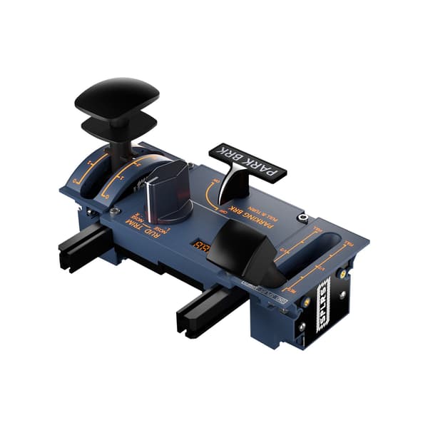 WINWING URSA MINOR 32 Metallflygsimulatorgasreglage/32 PAC aerodynamisk konfiguration metallpanel för X-Plane MSFS 1 set
